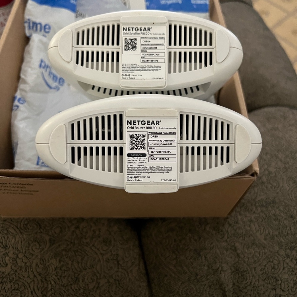 Netgear Orbi Satellite RBS20 & Orbi Router RBR20 - Picture 2 of 2